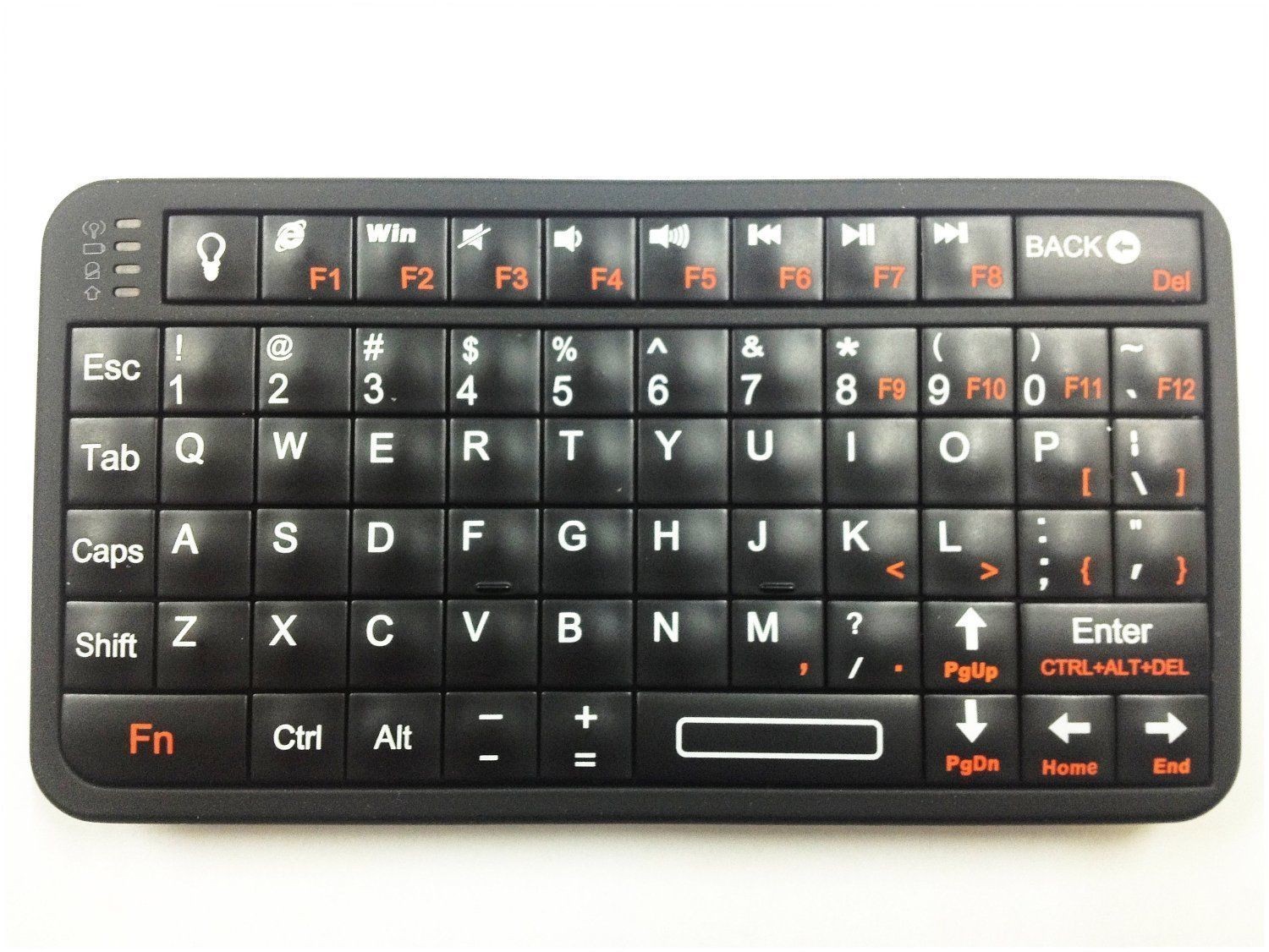 Mini tastatura Rii 518 iluminata, cu bluetooth, pentru smart TV, PC si dispozitive mobile - imagine 7